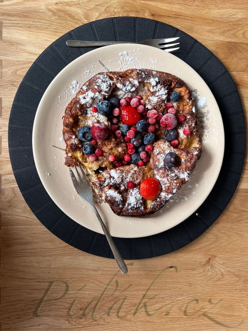 1. obrázek Puff pancakes - nafouklé palačinky 