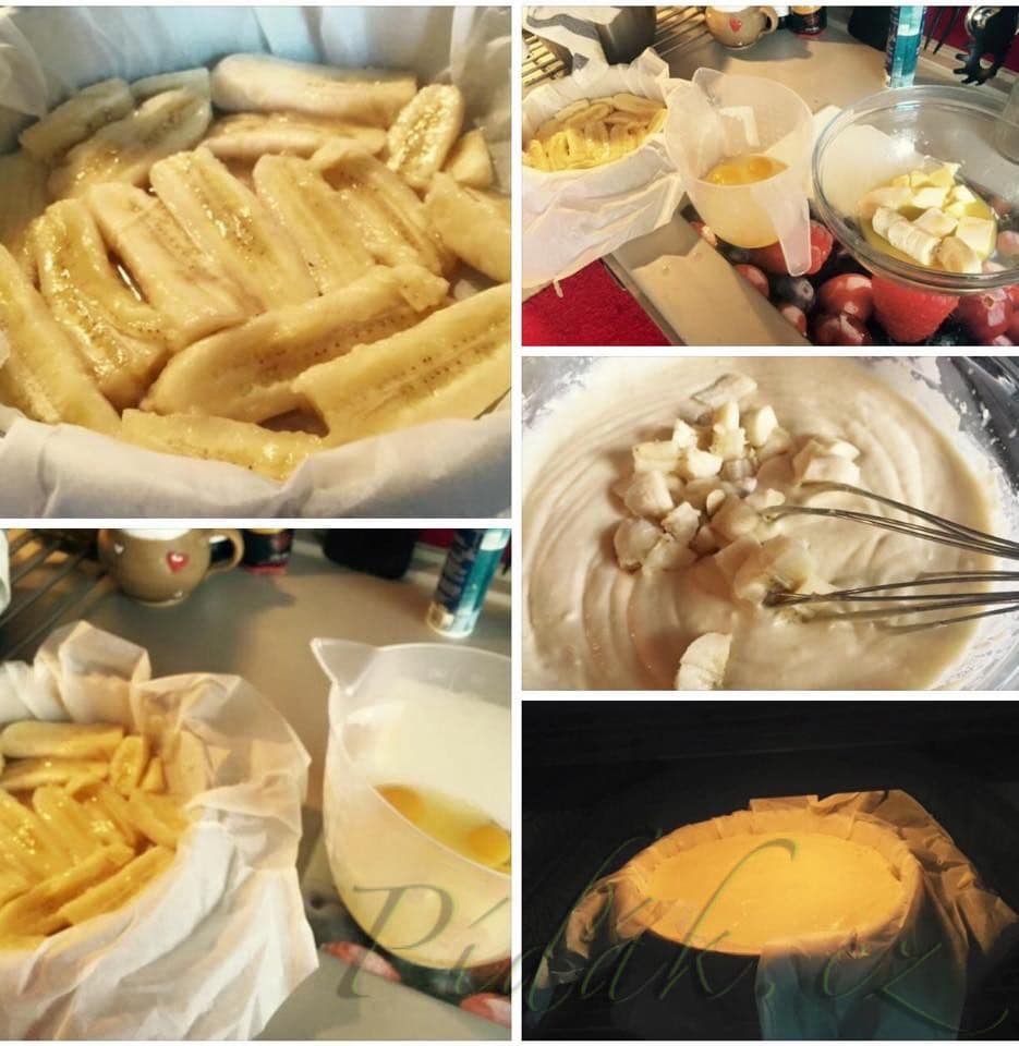 1. obrázek Obrácený banánový koláč by Romča