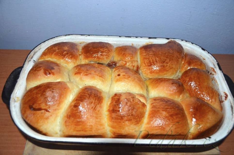 1. obrázek Petřiny kynuté buchty 