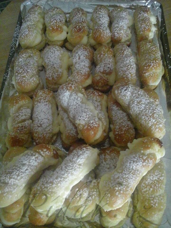 1. obrázek Copánky plněné krémem