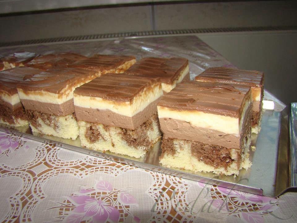 1. obrázek Tvarohovo-čokoládový zázrak