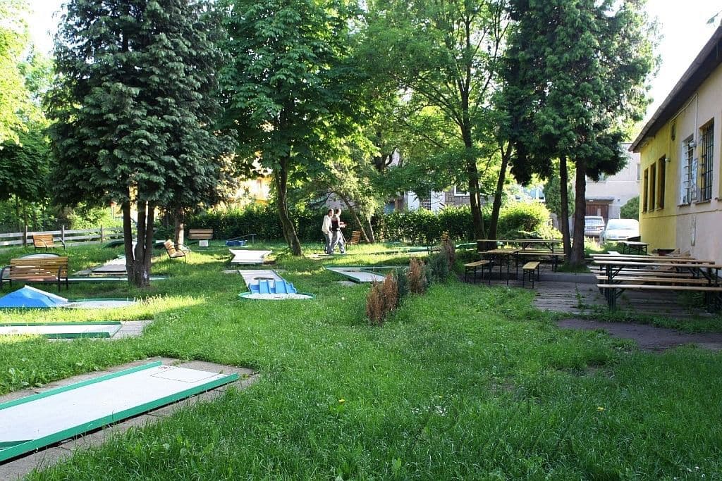 1. obrázek Minigolf na Hutích- Praha