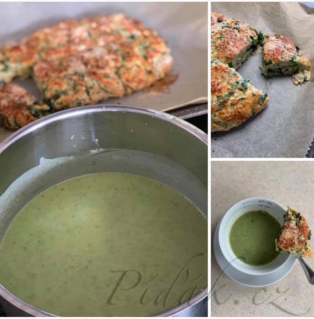 1. obrázek Polévka z medvědím česnekem 