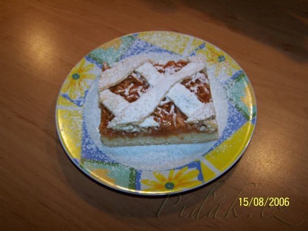 1. obrázek Jablkový mřížkový koláč