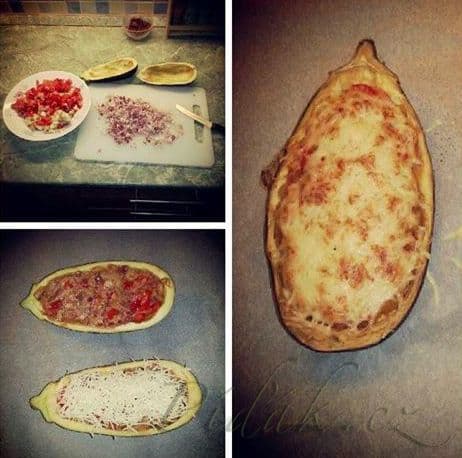 1. obrázek Zapečený plněný lilek od Markétky