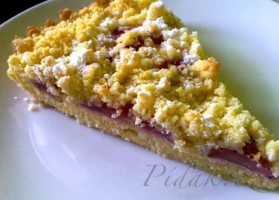 1. obrázek Drobénkový koláč s ovocem (bez vajec)