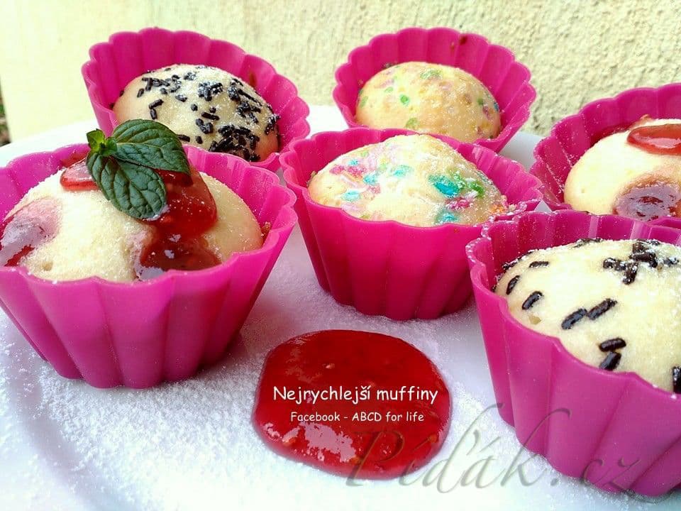 1. obrázek Nejrychlejší muffiny