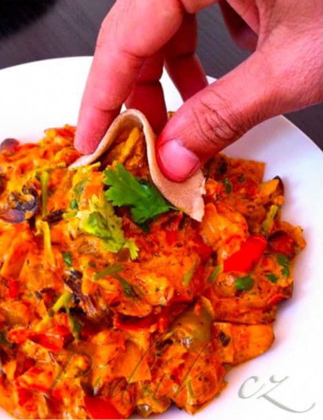 1. obrázek Mushroom Tikka Masala 