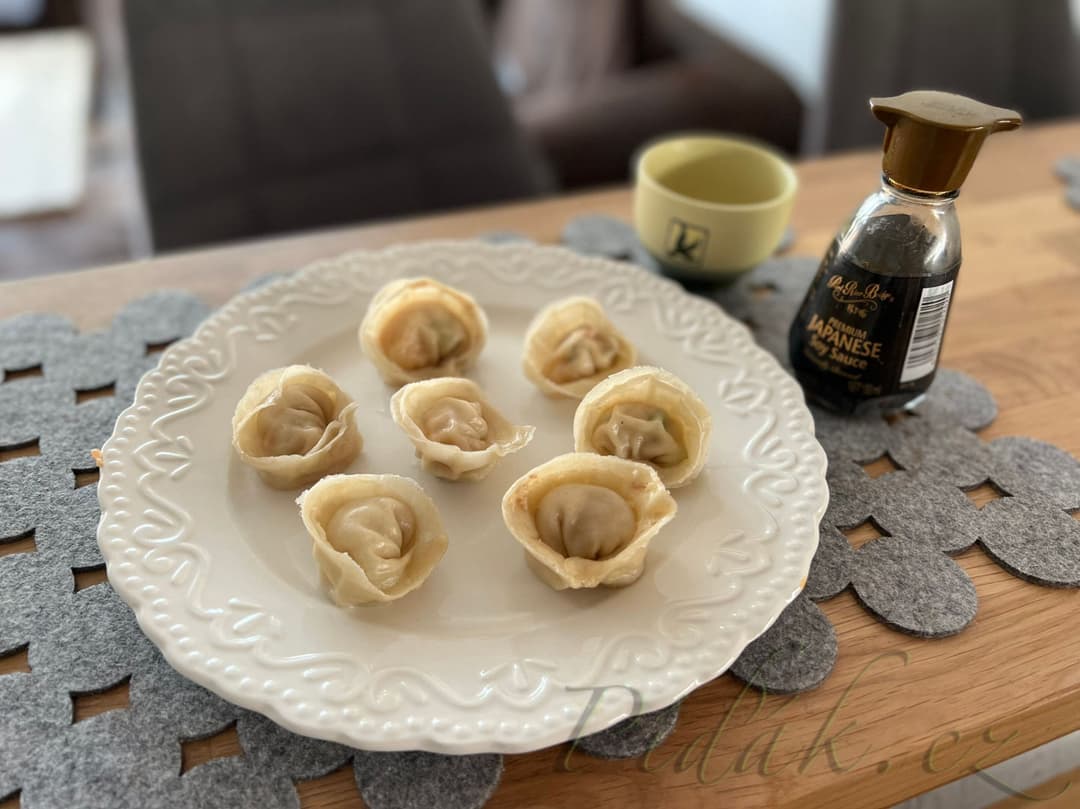 1. obrázek Dim sum knedlíčky s krůtím masem a krevetami