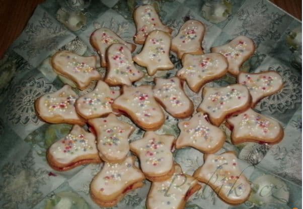 1. obrázek Zvonečky s rumovou polevou