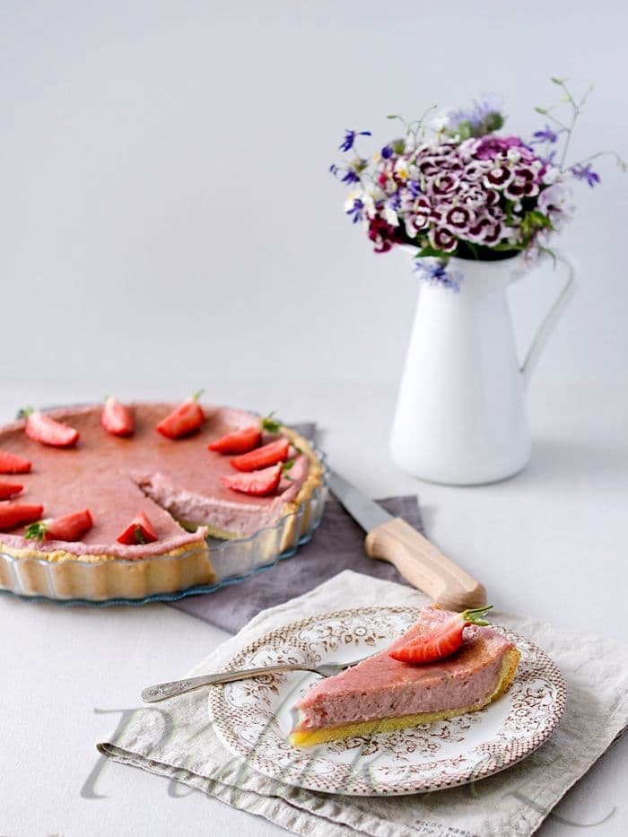 1. obrázek Koláč s jahodovým mascarpone