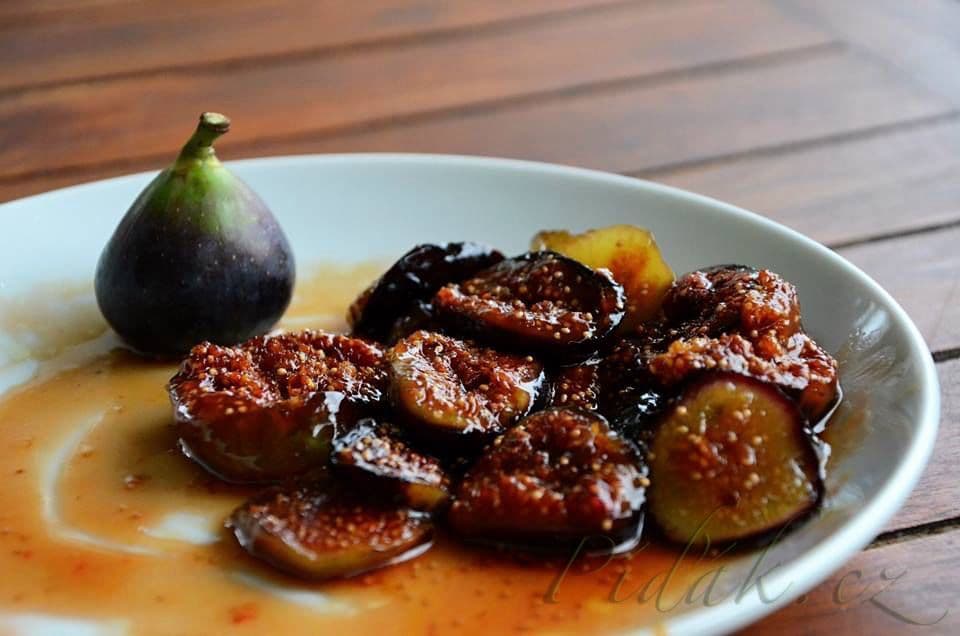 1. obrázek Vynikající karamelizované fíky