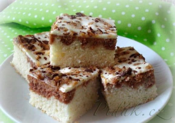 1. obrázek Margaret- jemný, vanilkovo- kakaový moučník - (bez vajec)