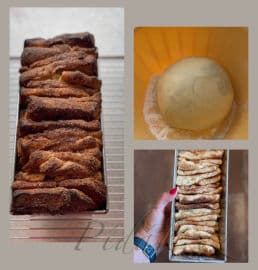 Obrázek Skořicový trhací chléb