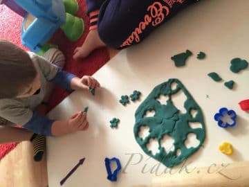 9. obrázek Romčalína - domácí modelína - lepší než playdoh