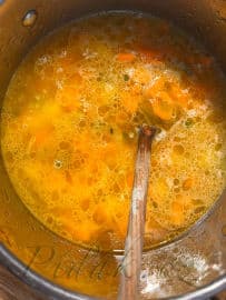 2. obrázek Polévka s červenou čočkou