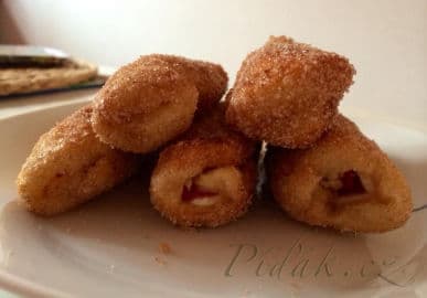 11. obrázek Rolky z toustového chleba podle Romanky 