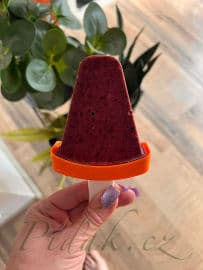 Obrázek Tvarohové nanuky s borůvkami