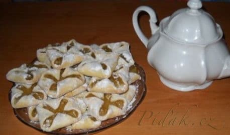 Obrázek Jablečné šátečky z jogurtového těsta