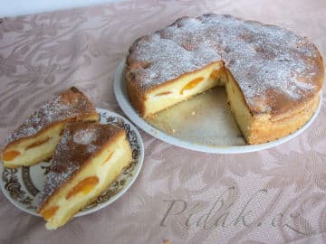 3. obrázek Tvarohový koláč s meruňkami