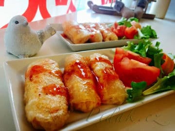 Obrázek Rýžové závitky s tofu nádivkou by Romča