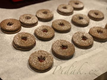 Obrázek Vánoční maková kolečka s povidly