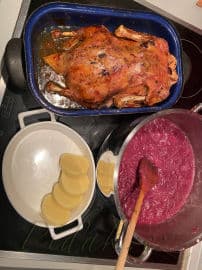 3. obrázek Kachna s červeným zelím a bramborovým knedlíkem 