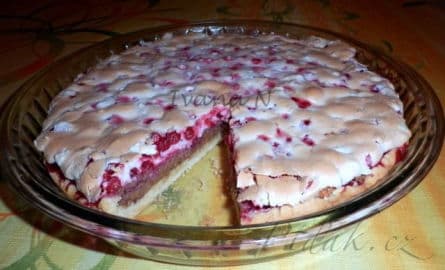 Obrázek Rybízový koláč s vlašskými ořechy