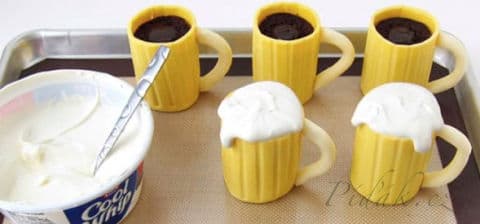 10. obrázek Korbel piva Cupcakes s Baileys náplní - návod