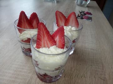 Obrázek Jahody s čokoládovou pěnou podle Mirky