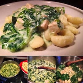 Obrázek Vegetariánské Gnocchi se špenátem a quorn by Romča
