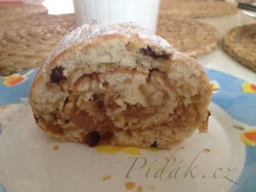 Obrázek Jablečná roláda podle Dagmar - jednoduchá a rychlá