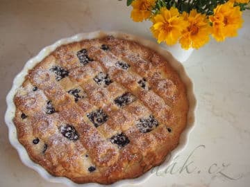 Obrázek Křehký bramborový koláč s tvarohem - Nahořánky