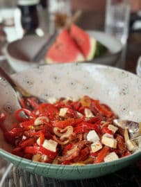 Obrázek Sálát z grilovaných paprik