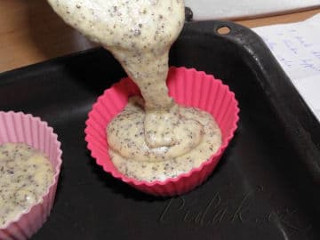 2. obrázek Citrónovo makové madlenky