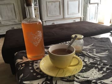 Obrázek Pečený hruškový čaj se šípkovým výluhem