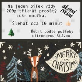 Obrázek Bílková poleva nejen na perníčky