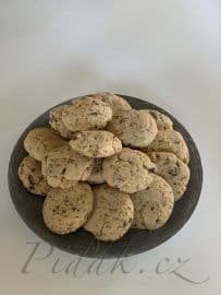 Obrázek Domácí křehké sušenky se špaldou a čokoládou