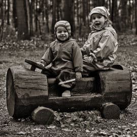 3. obrázek Mezi stromy- lesnímateřský klub- Milíčovský les- Praha