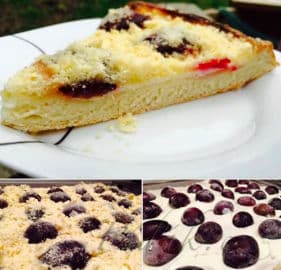 Obrázek Tvarohový koláč se švestkami by Romča