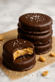 Obrázek Čokobanánová nepečená kolečka s oříšky