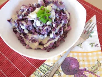 Obrázek Zelný salát s kešu zálivkou