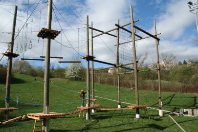 Obrázek Lanový park Prosek - Praha