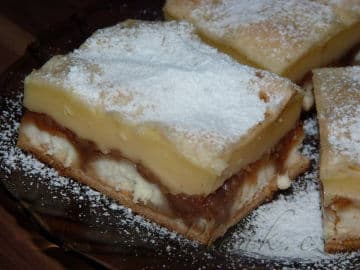 Obrázek Jablko- pudinkový koláč z listového těsta