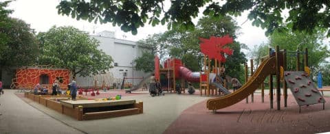 Obrázek Dětské hřiště Riegerovy sady- Praha