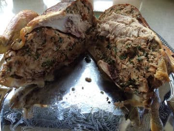 Obrázek Kuře s ořechovou nádivkou